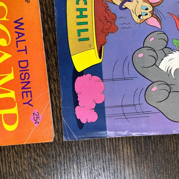 Whitman Gold Key Walt Disney Lot of 4 Scamp Vintage Comic 1970s - Picture 7 of 12